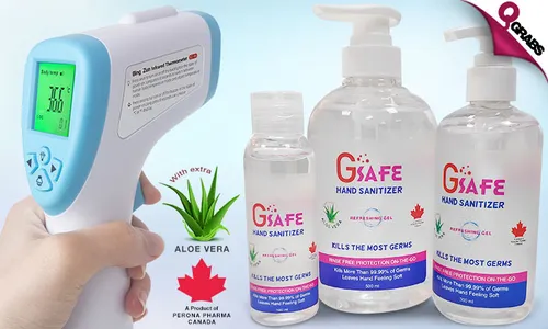 Hand Sanitizer & IR Thermometer!